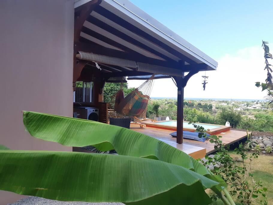 TI COIN RELAX bungalow vue mer piscine privée Saint-Francois  Exterior foto