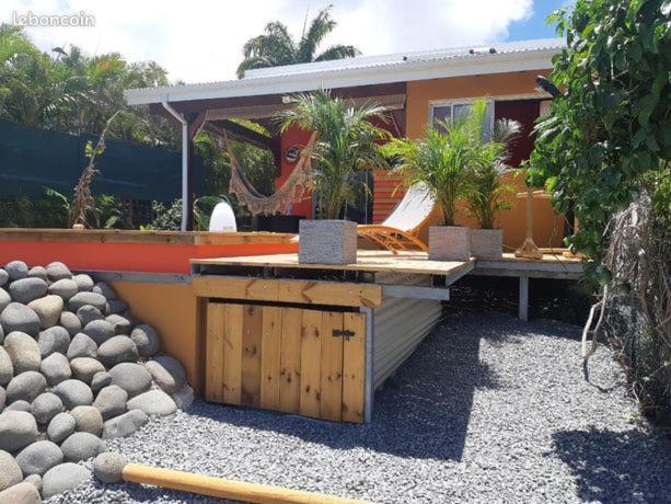 TI COIN RELAX bungalow vue mer piscine privée Saint-Francois  Exterior foto